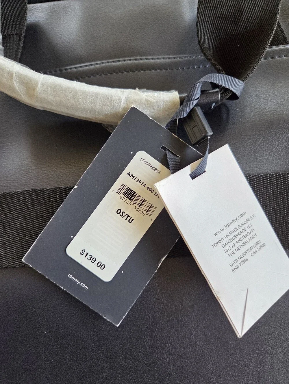 Tommy Hilfiger Men's Logo Computer Bag NWT $139